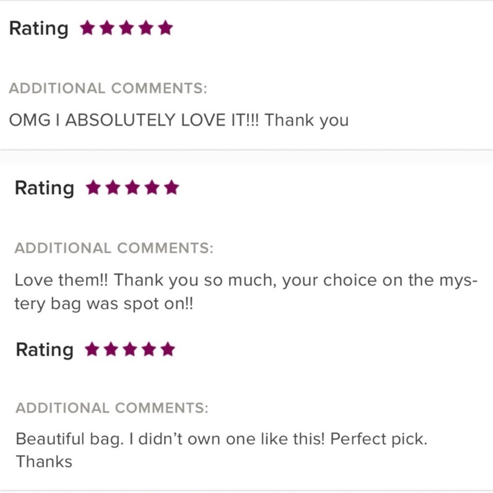 COACH Handbag Designer High End Mystery Box - Picture 4 of 4